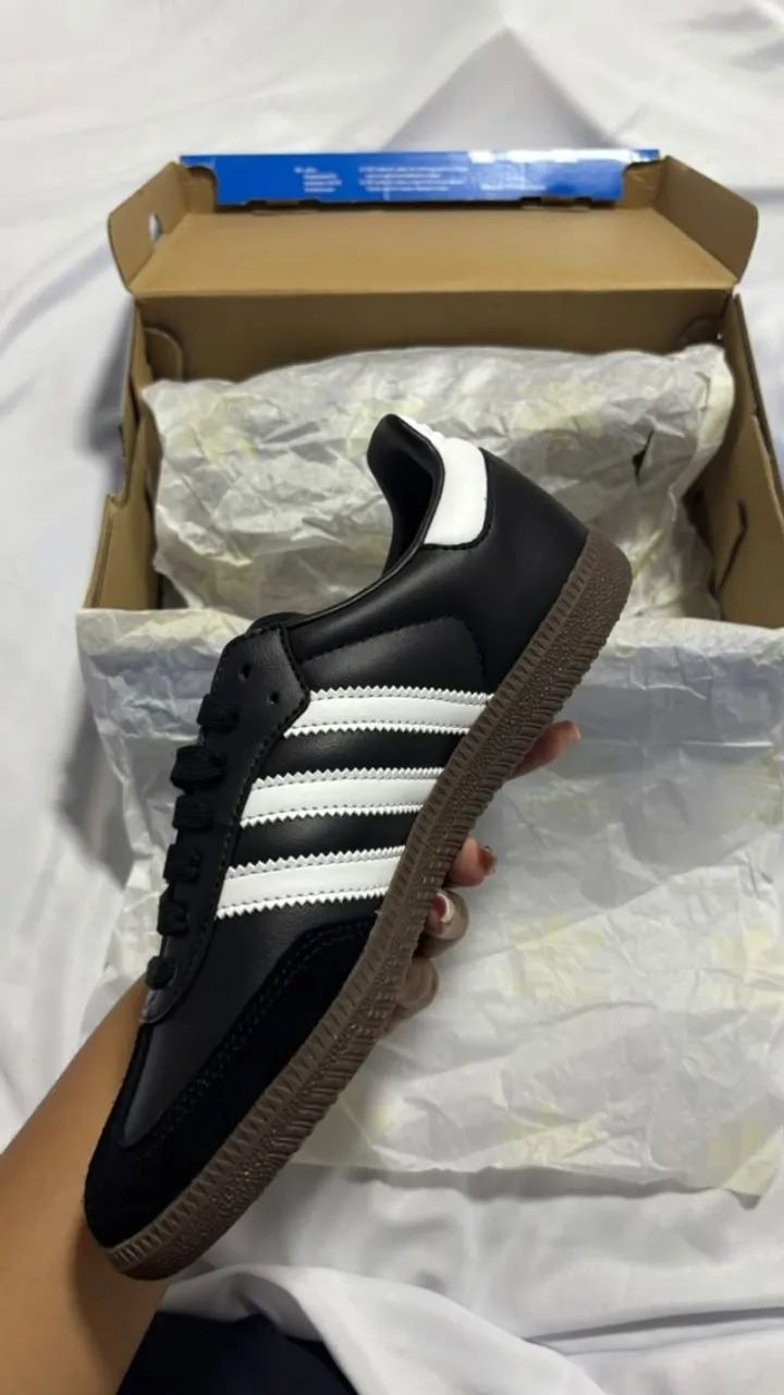 tênis adidas samba og preto 36 - Foto 3