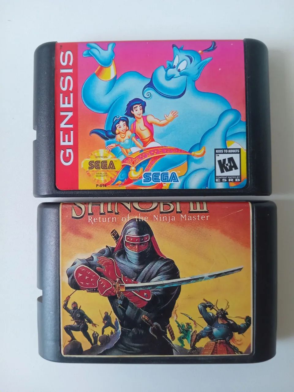 01 Cartucho para Mega Drive