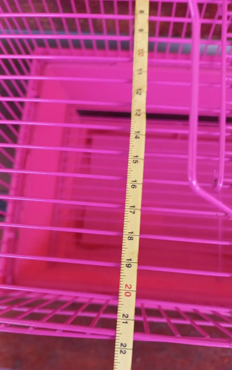 Gaiola de hamster 28x22x22 excelente conservação  - Foto 3