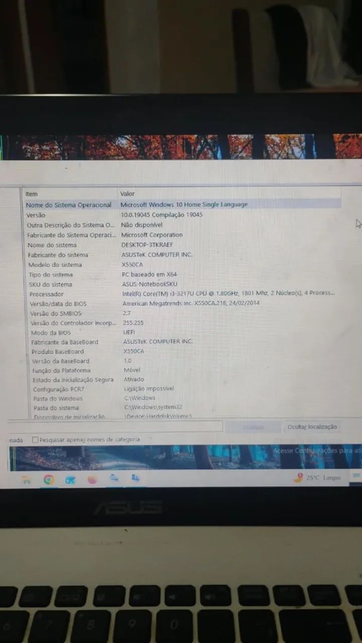 NOTEBOOK ASUS ANTIGO 2016 - Foto 5