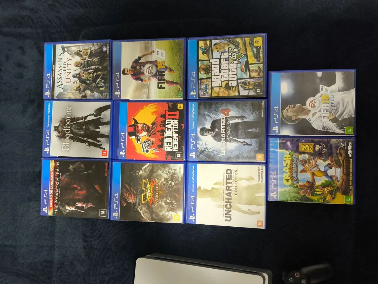 PS4 Slim 500gb (edição limitada) + 11 jogos - Foto 3