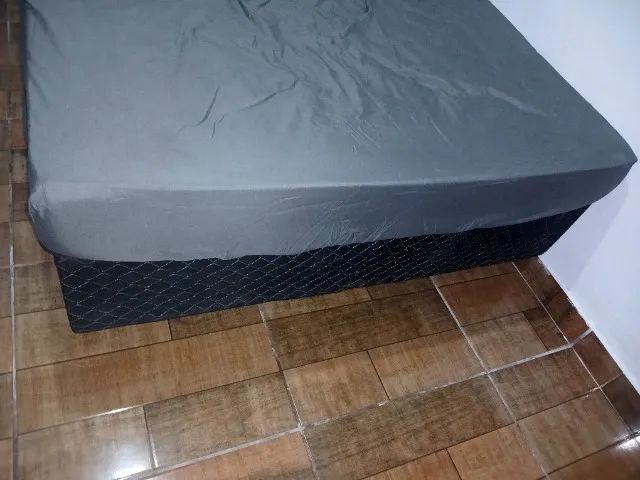 Cama casal Box com colchão  - Foto 4
