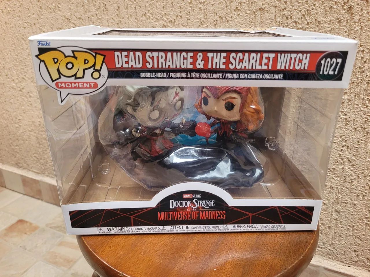 Funko pop Moment Marvel - Dead Strange e Scarlet Witch 