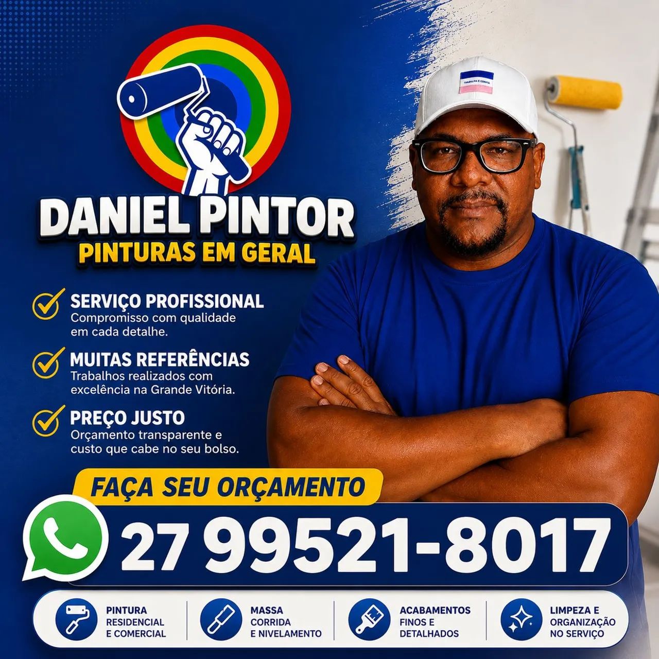PINTOR DISPONÍVEL 
