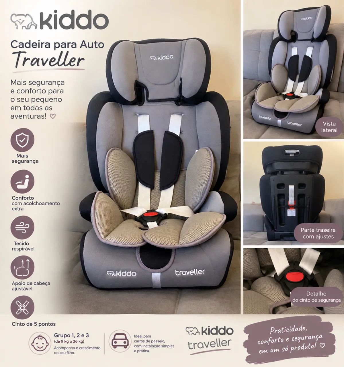Cadeirinha Kiddo