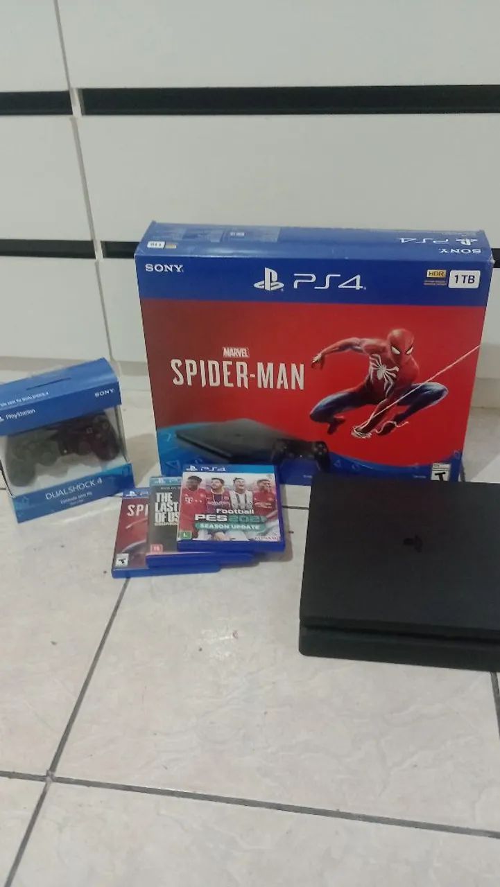 PS4 SLIM SPIDER-MAN - Foto 4