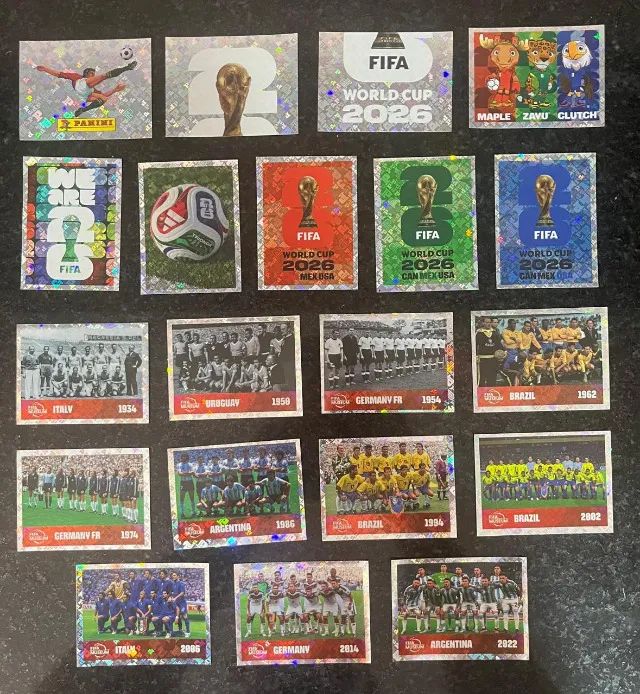 KIT Completo FWC 00 a 19 Copa 2026 Originais