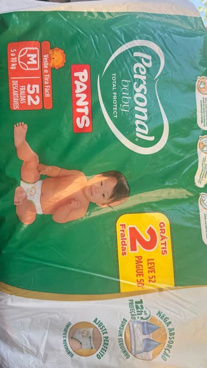 Fralda descartável 