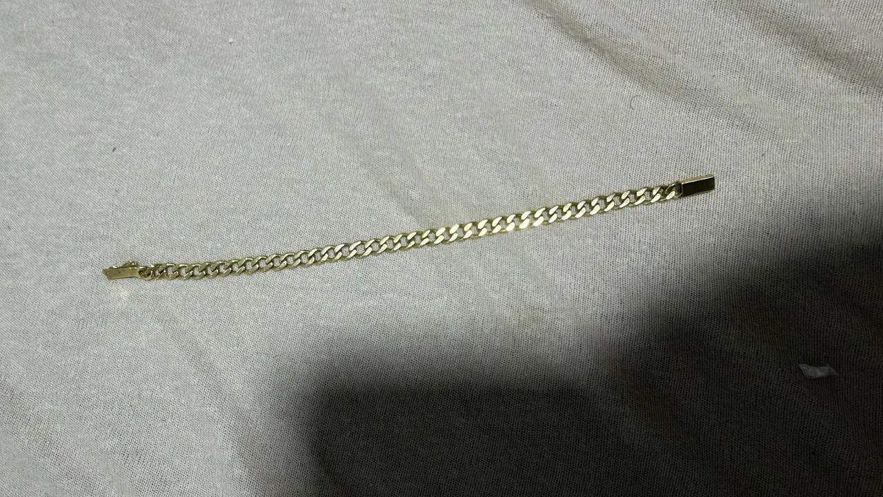 Pulseira de ouro maciça  - Foto 2