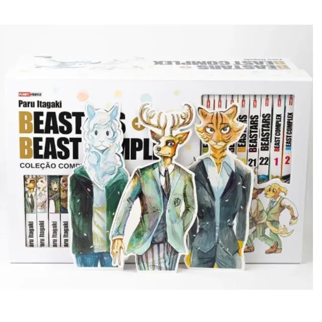 Mangá Box Beastars + Beast Complex Completo 22+3 Vol. Panini