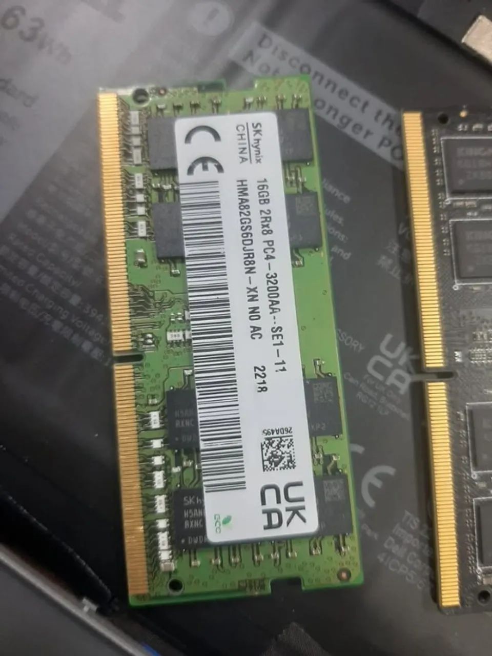 Memória RAM SK Hynix 16GB DDR4 3200MHz SO-DIMM - Para Notebook