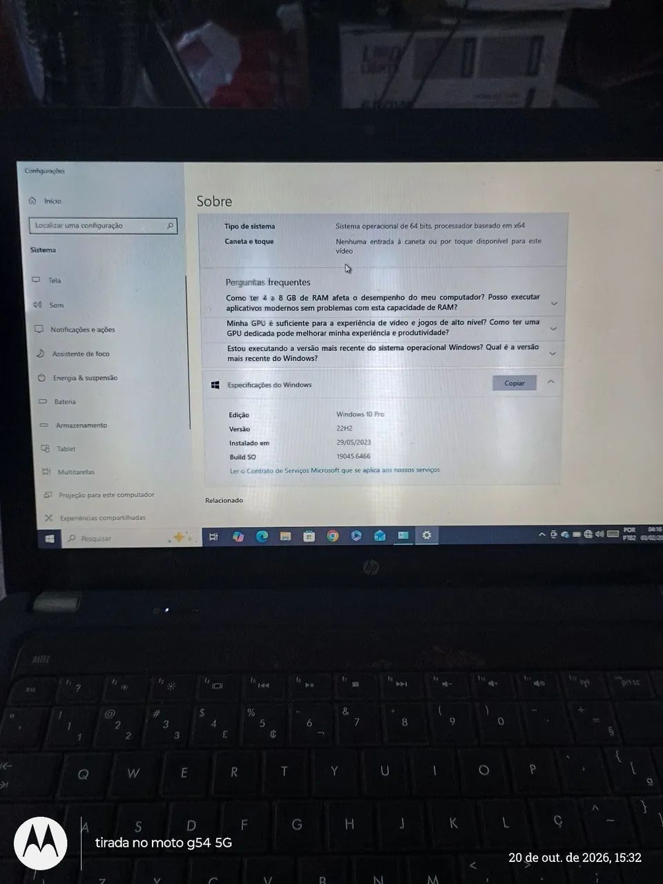 Notebook Hp core i5 4 GB de ram e SSD de 120gb - Foto 5