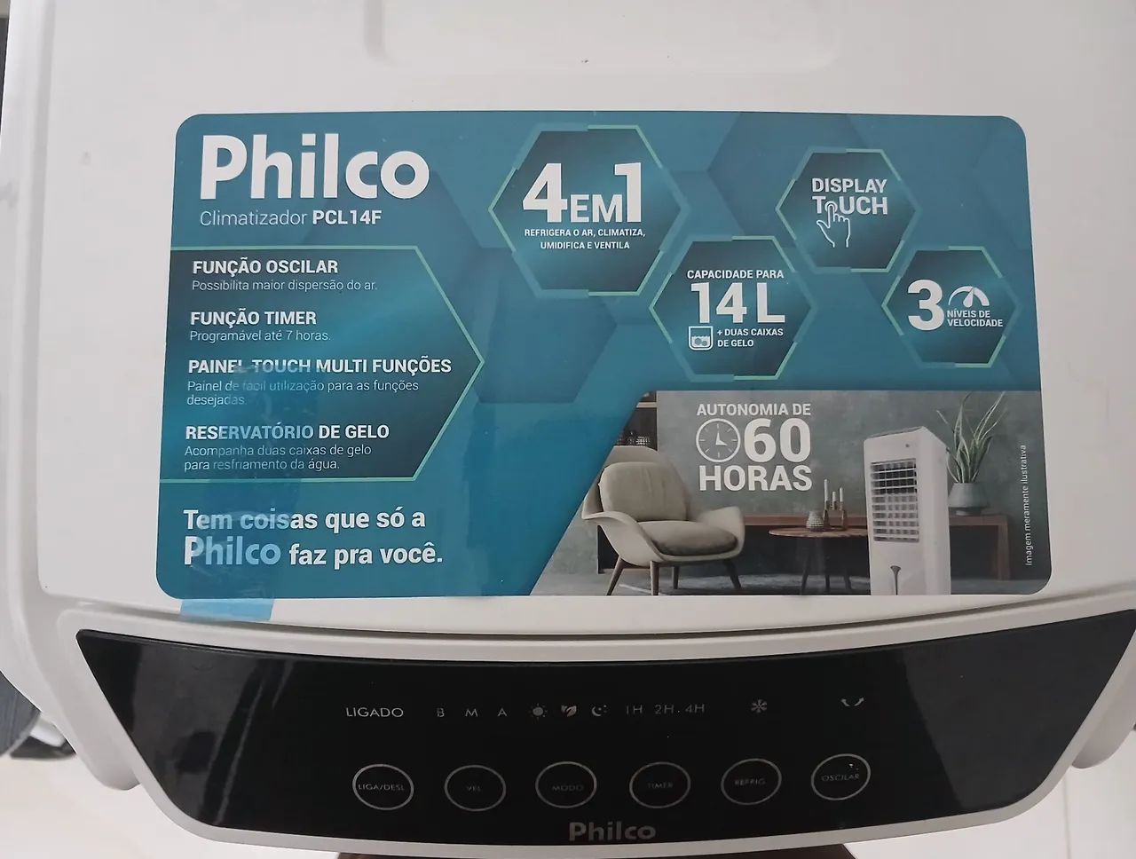 Climatizador philco PCL 14F 