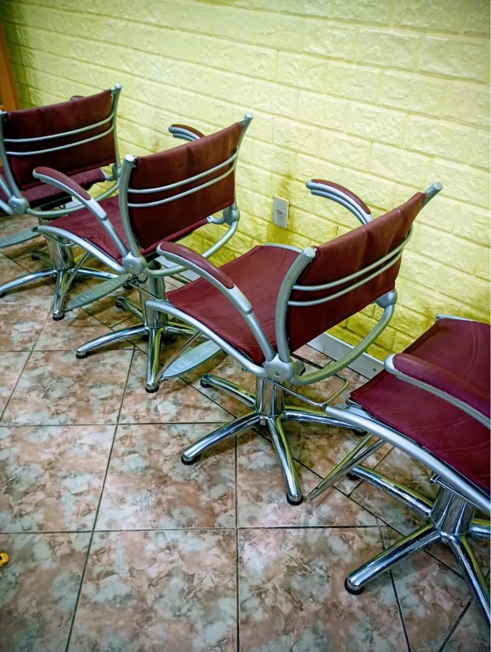 Cadeira para cabeleireiro ferrante