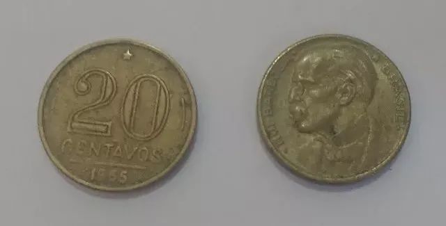 Moeda 20 centavos 1955