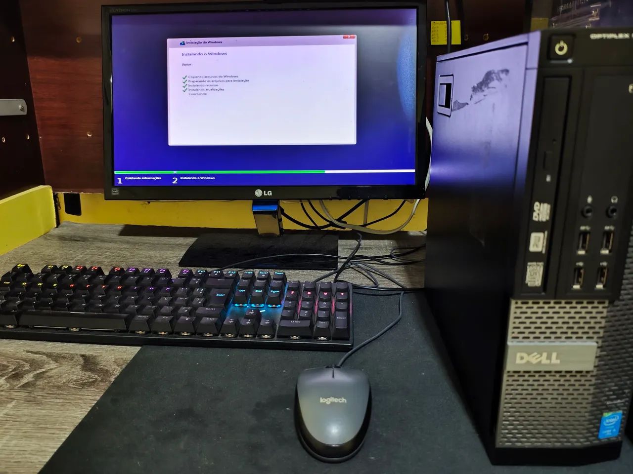 Computador i5 completo roda tudo, monitor led 22p, SSD, 8gb. - Foto 5