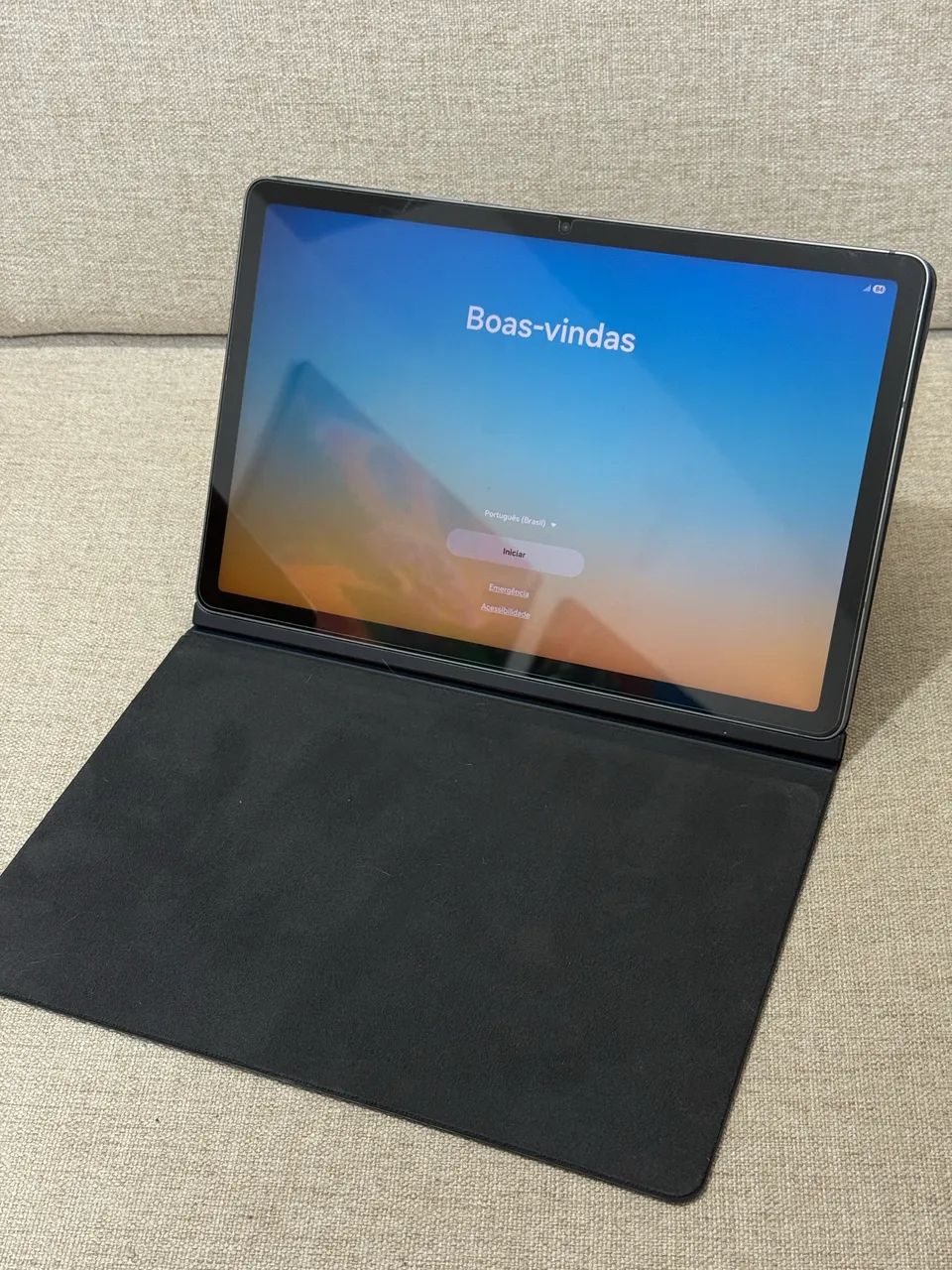 Galaxy Tab S9 FE 5G + Capa Teclado Bluetooth - Foto 2