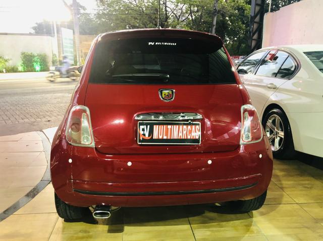 Fiat 500 2013 cult dualogic 1.4 completo revisado baixa km - Foto 6