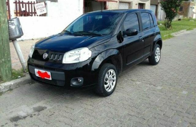 Fiat uno vivace 2011-2012 preto