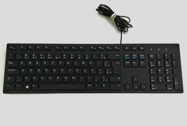Teclado Dell KB-216 - USB - US - NOVO