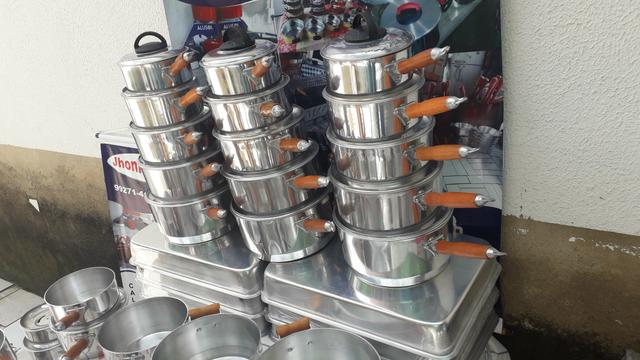 Conjunto panelas cabo longo - Foto 3