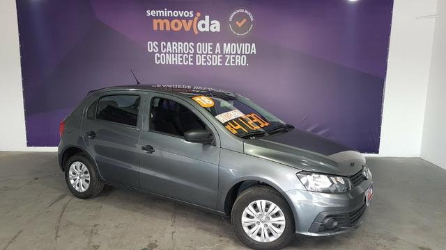 Vw - Volkswagen Gol 1.6 Cinza Metálico 2018 - Foto 2