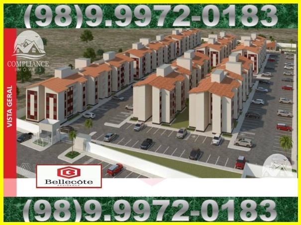 Bellecôte, apartamentos com 2 quartos, 42 a 48 m² Maiobão - São José de Ribamar/MA - Foto 3