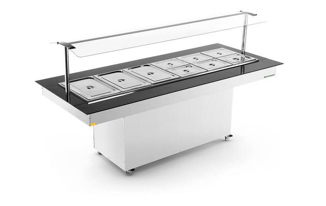 Buffet para Restaurante Aquecido 8 Gns