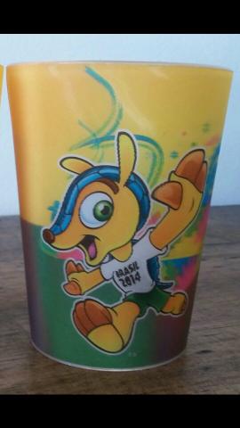 Dois copos Copa do Mundo 3D - Foto 2