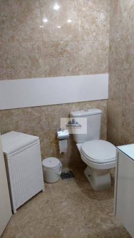 Ótimo apartamento frente mar, muito amplo beirando 280 m2, mobiliado, com sala, sala intim - Foto 20