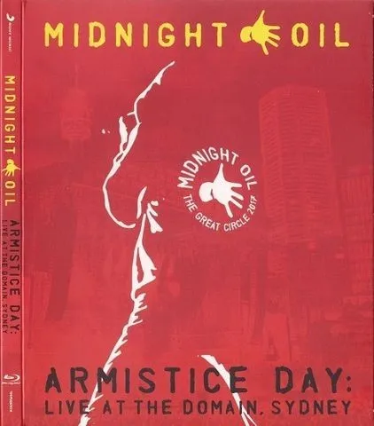 Blu ray Midnight Oil - Armistice Day - Live At The Domain, Sydney (Autorado)