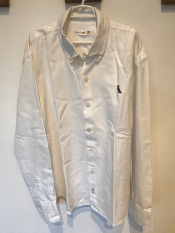 camisa social branca reserva