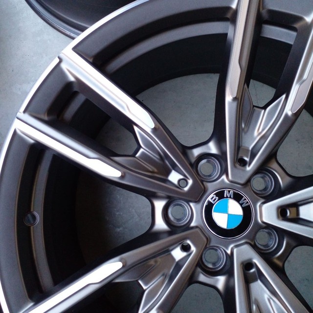 Rodas Bmw M-440 / 330 320 Original Grafite Diamantado Fosca 5x112 - 19x8 e 19x8,5 - Foto 4