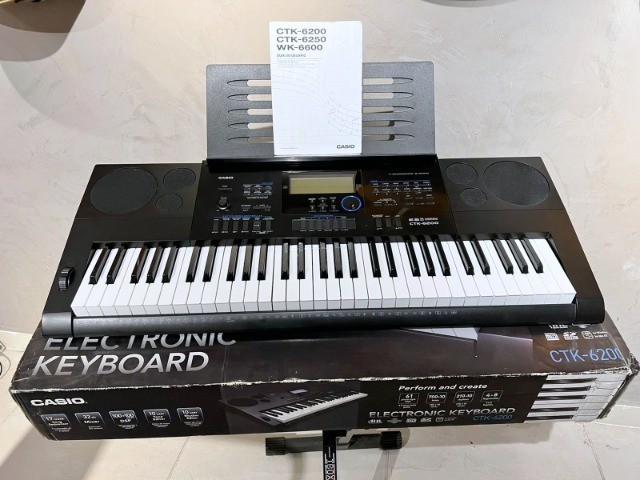 casio ctk 6200 é bom