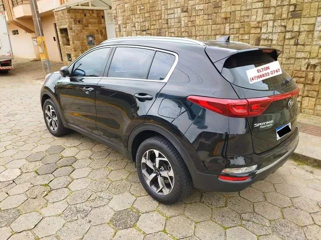 VENDO SPORTAGE ANO 2020 PRETA IMPECÁVEL 