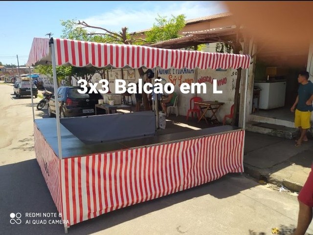 Barraca desmontável ou fixa 2,5x2,5 - Foto 6