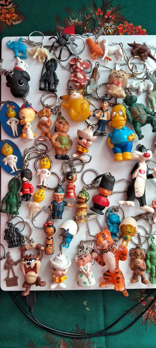 Raros e Antigos Chaveiros de Bonecos  - Foto 5