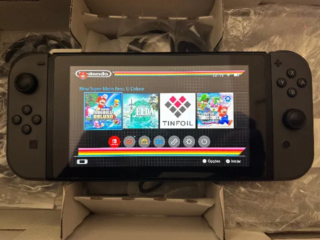 PASSO A PASSO COMO INSTALAR JOGOS NO NINTENDO SWITCH DESBLOQUEADO  ATMOSPHERE VIA TINFOIL - AE Games 