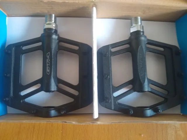 Pedal Plataforma Alumínio Bicicleta Com Rolamento Selado - Foto 3