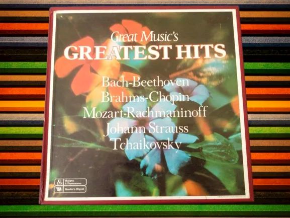 Conjunto de Lps De vinil mussica Classica com estojo!