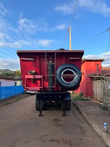 Carreta caçamba paster