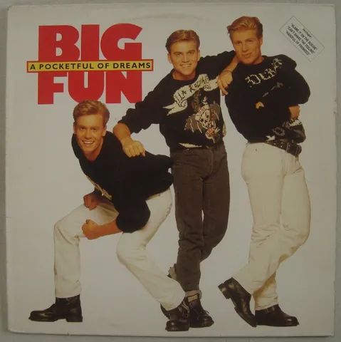 Lp Big Fun 1990 A Pocketful Of Dreams, Disco Vinil Importado