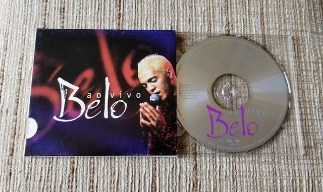 CD Belo Ao Vivo 2001 EMI Samba Pagode Romantico