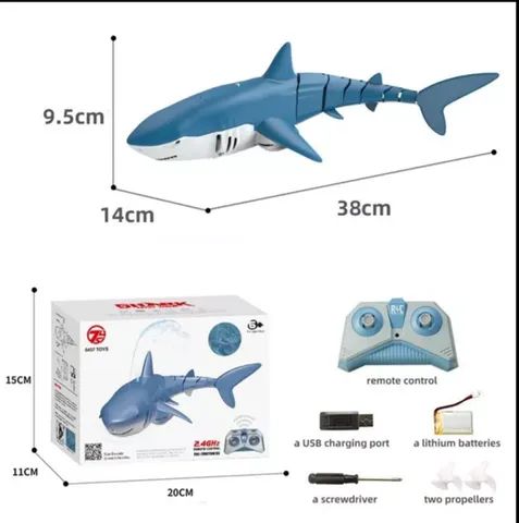 Tubarão controle remoto