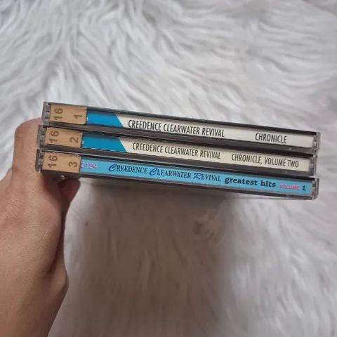 Lote 3 Cds Creedence Clearwater Revival - Chronicle Volumes 1 e 2 & Greatest Hits - Foto 2