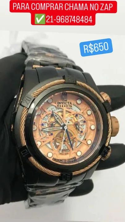 relogio invicta jason taylor