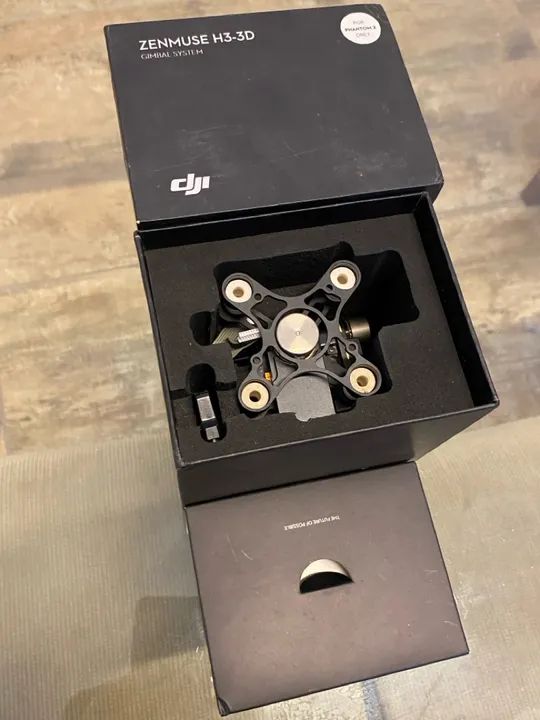 Gimbal Dji Zenmuse H3-3d 3 Eixos + Gcu Dji H-3d (Usado) - Foto 4
