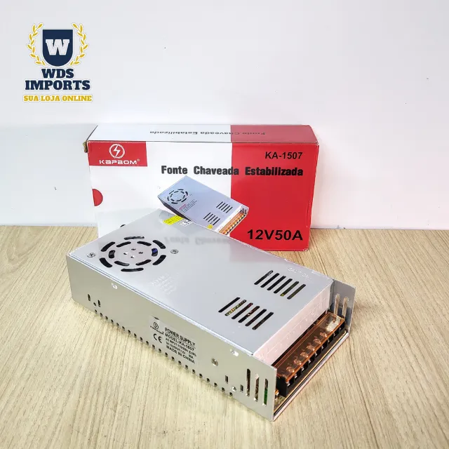 Fonte Chaveada 12v 50A