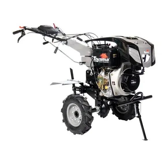 TRATORITO MOTOCULTIVADOR TOYAMA DIESEL C/ PNEU 12" E ENXADA ROTATIVA TDT135RE12-XP - Foto 3