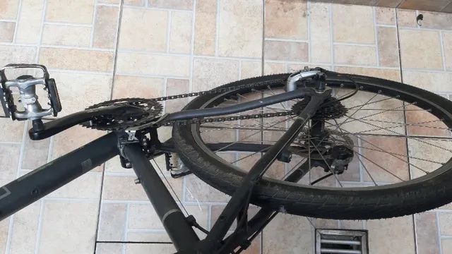 Bicicleta Rockrider 5.2 Aro 26 - Freio A Disco - Tamanho (m) - Foto 5